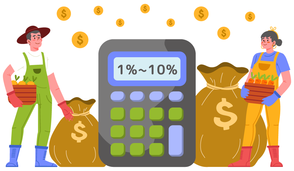 插圖-農民退休儲金提繳比率調整申報期間開始